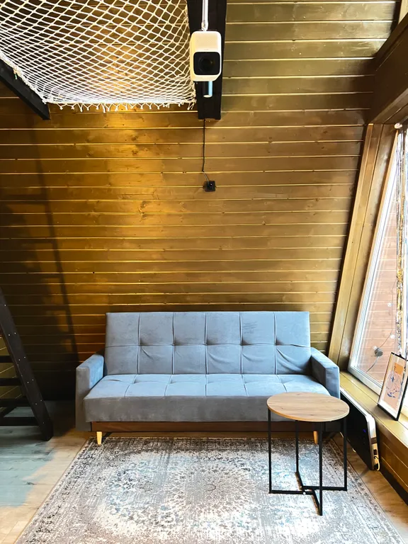 Уютный романтический домик А-фрейм