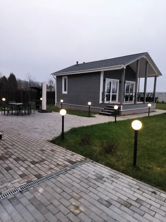 Коттедж с баней и чаном