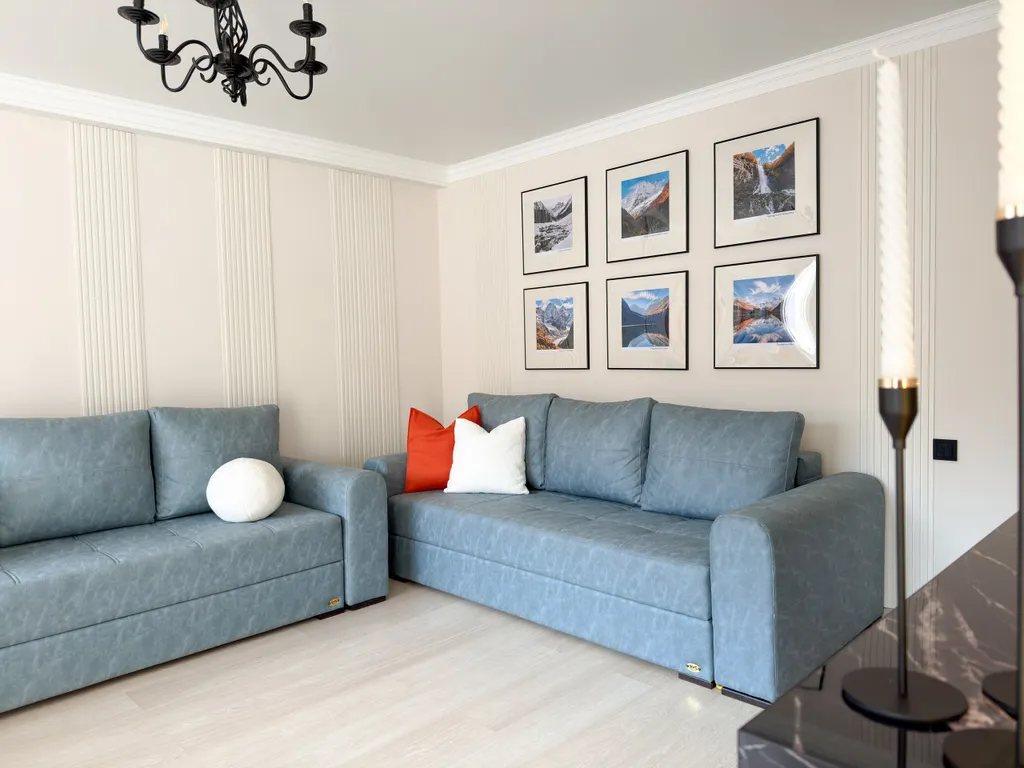 Дизайнерская квартира с видом на горы в центре Домбая — аренда посуточно в Домбай