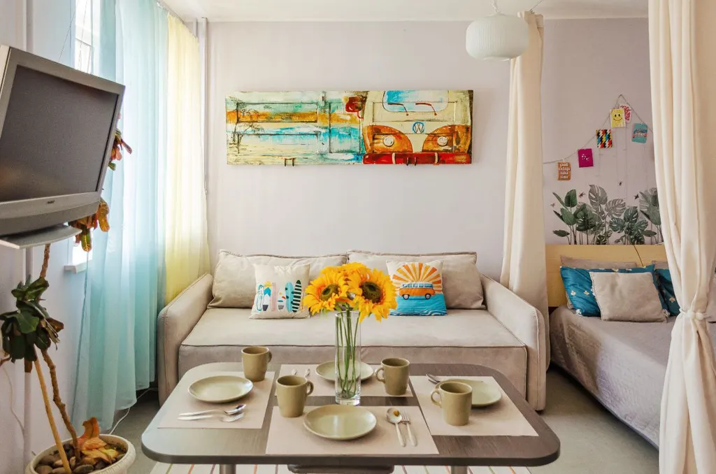 Квартира Уютная квартира с видом на Енисей — Красноярск