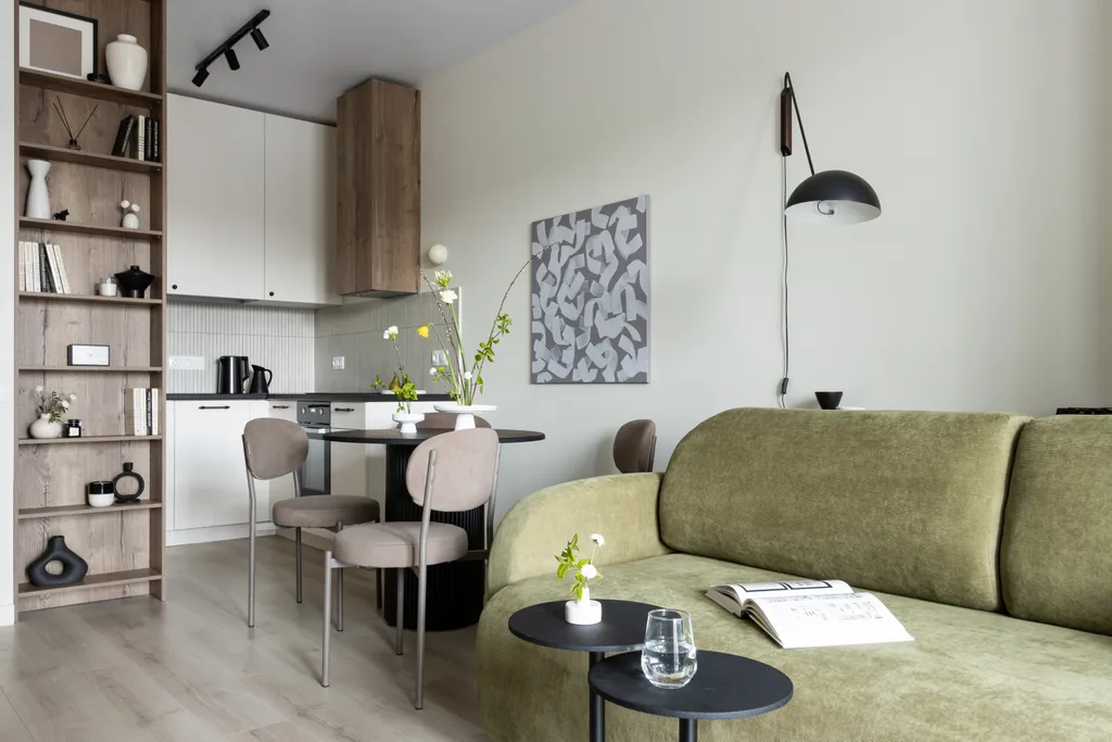 Однокомнатная квартира в лесу