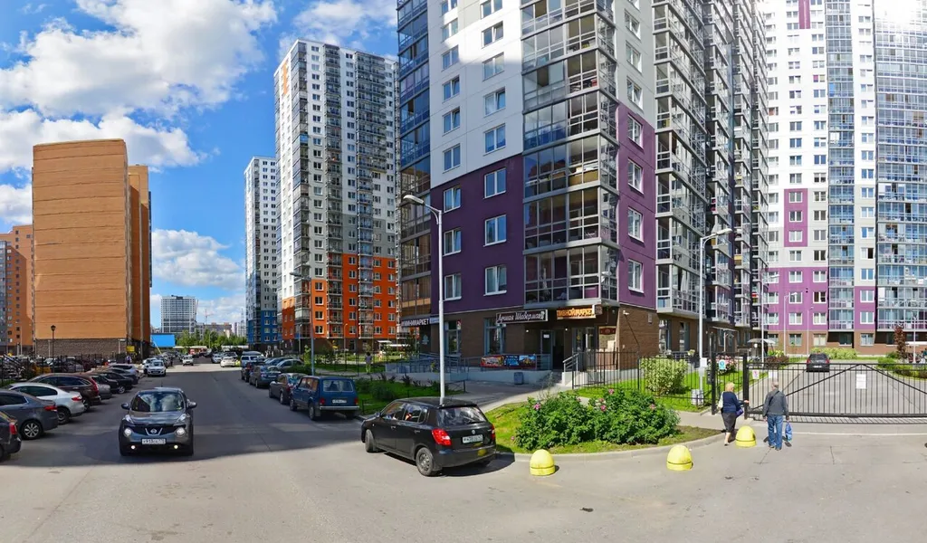 Евро-двушка у метро Девяткино для командировок и семейных