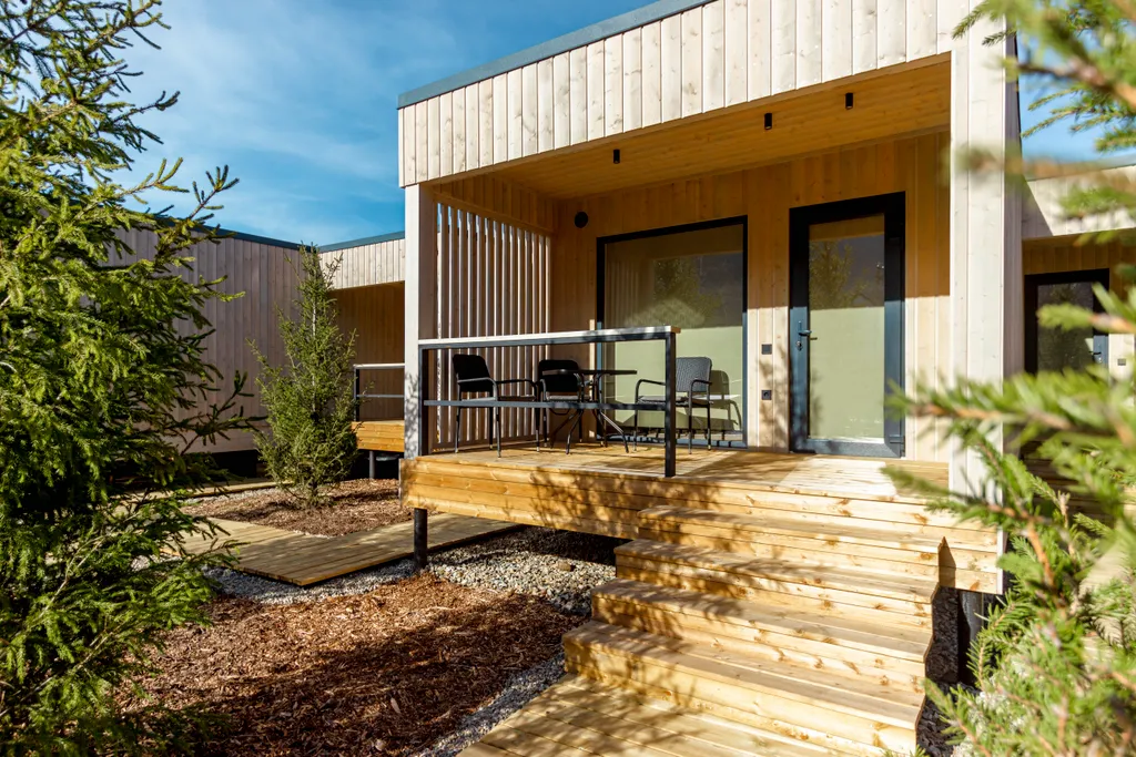 Домик с видом на Гуамское ущелье и выходом к бассейну