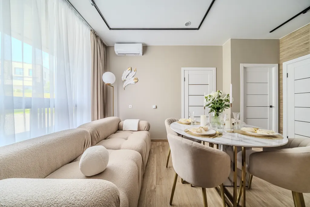 Охтаинн 6-1 с 2 спальнями с сауной и балконом