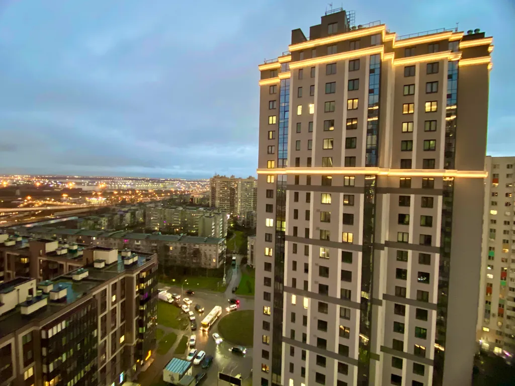 Квартира Квартира Студия для незабываемого отдыха на 19 этаже — Шушары