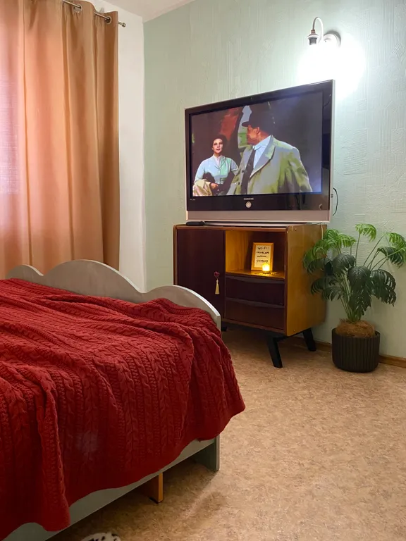 Просторная квартира с видом на город и парк