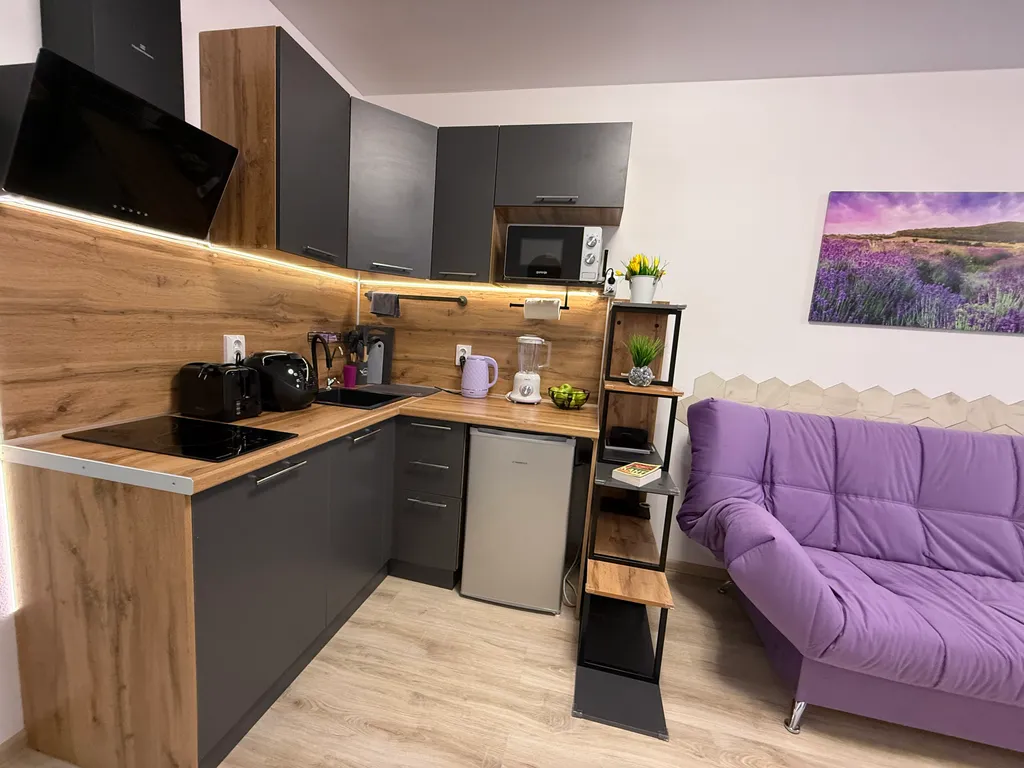 Дизайнерская студия «Лавандовая Гармония» с бассейном и террасой