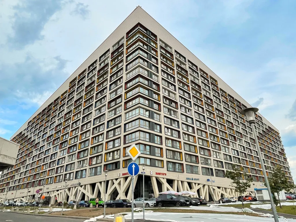 Квартира Квартира Трендовый апартамент, новая кровать метро ЦСКА 3 мин — Москва