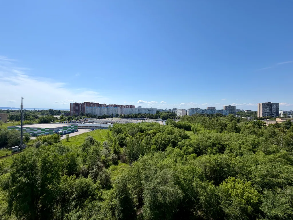 Студия с панорамным видом на город в ЖК бизнес‑класса