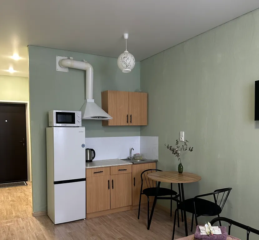 Уютная студия для двоих в новом доме