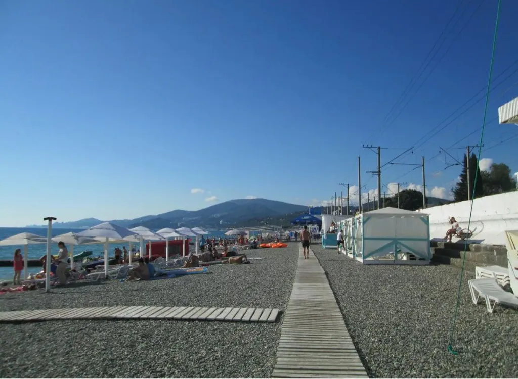 Квартира Квартира Студия с балконом и шикарным видом на горы — Адлер