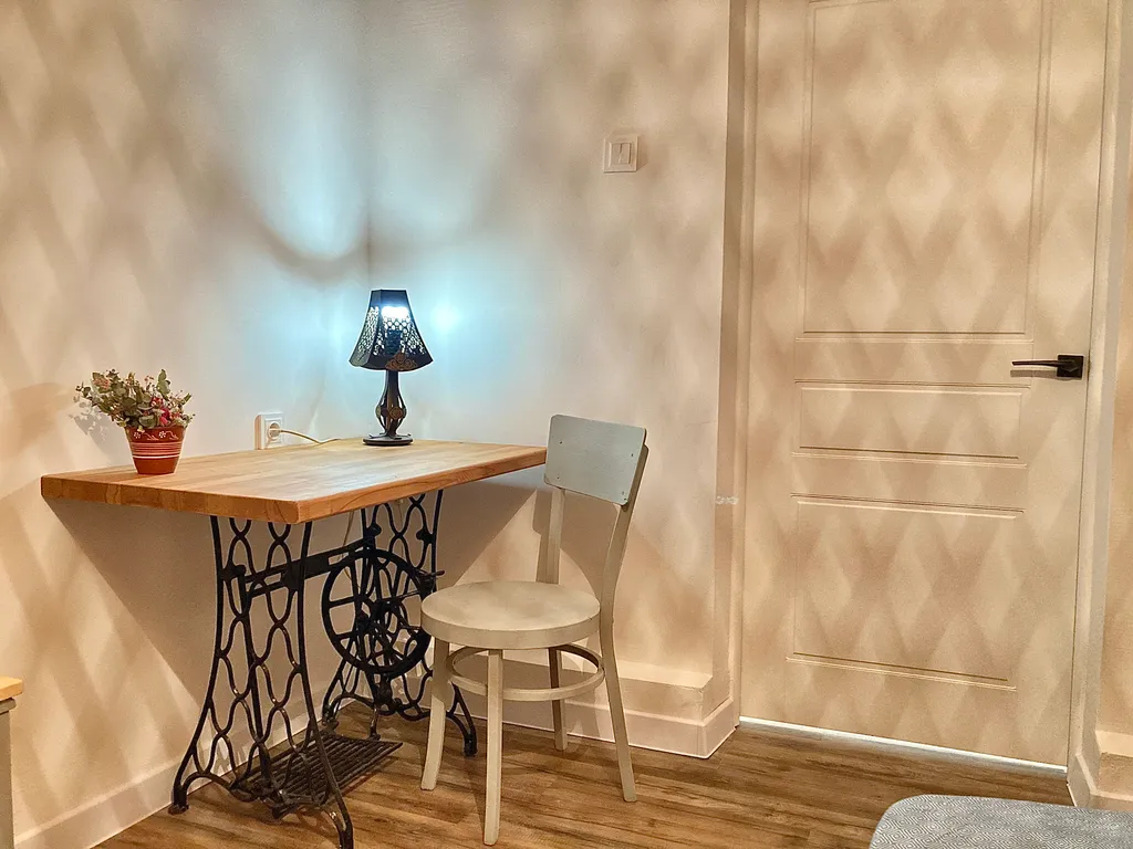 Стильная уютная квартира с зоной-барбекю и парковкой