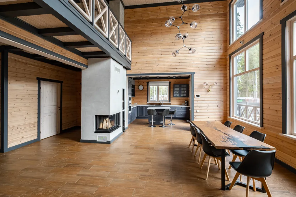 Коттедж Прекрасный коттедж для семейного отдыха! — Васкелово