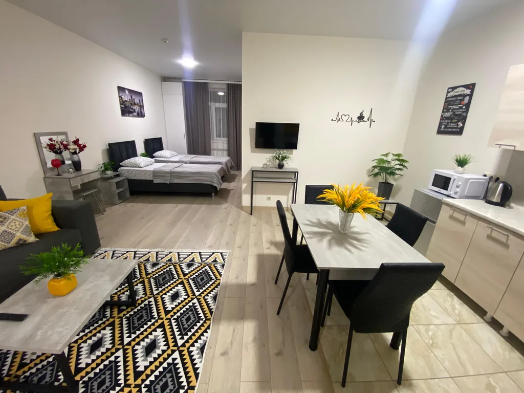 Двухкомнатный 6-местный Люкс недалеко от центра Грозного