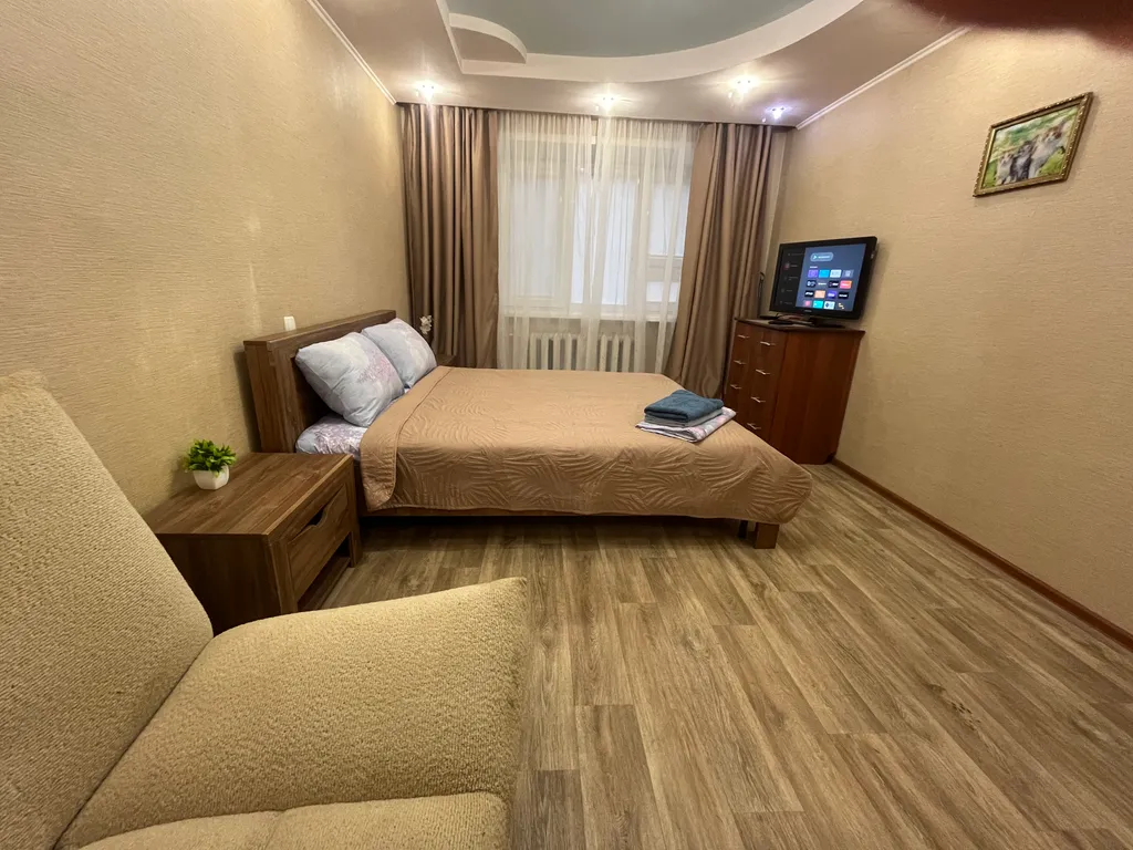 Уютная квартира с раздельными кроватями