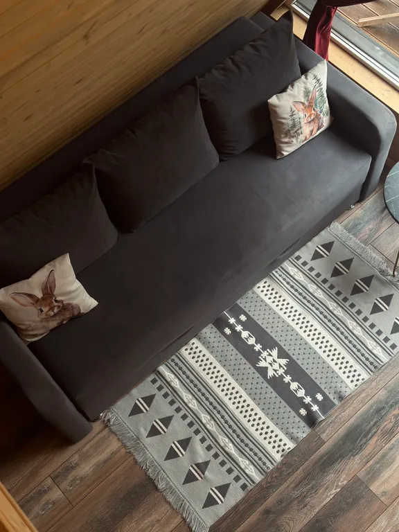 Дом в стиле a-frame в лесу в 10 км от Смоленска рядом с р. Днепр