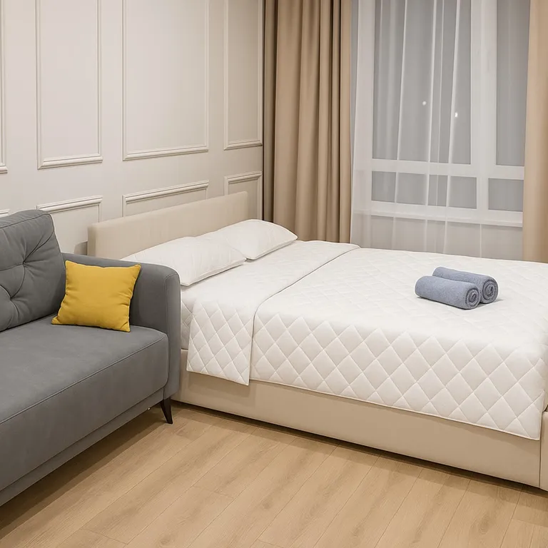 Квартира Квартира MaxRealty24 Студия рядом с метро Нижегородская — Москва
