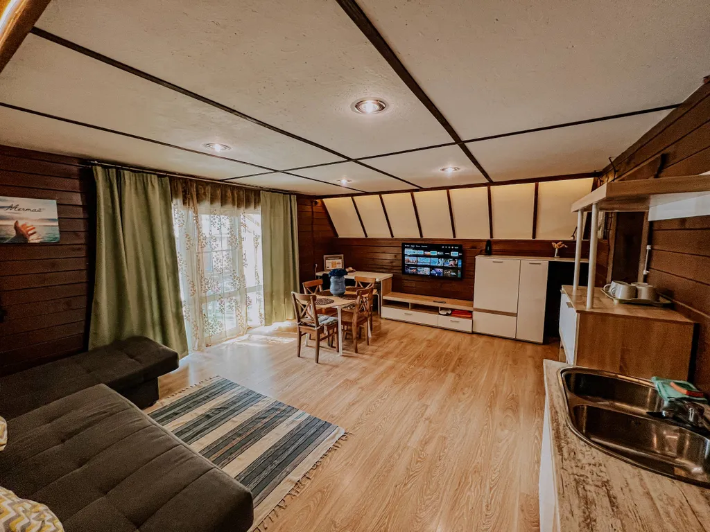 Дом 70m2 — чан, кухня, Wi-Fi