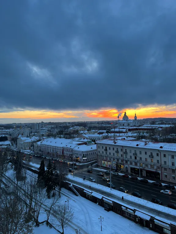 Уютная квартира в центре с шикарным видом на город