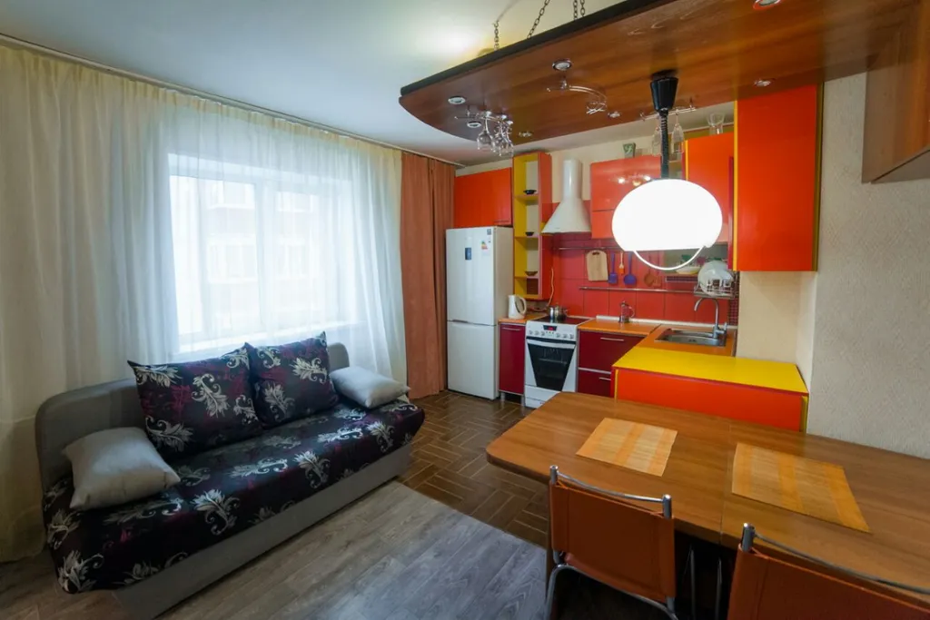 Квартира Квартира Удобная теплая 1-комнатная возле Планеты — Красноярск