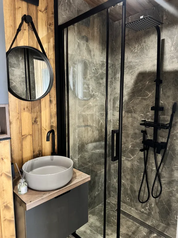 2 дома барн-хаус с панорамным видом на горы