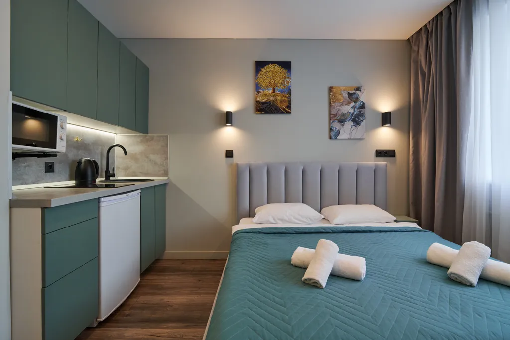 Квартира Квартира Дизайнерская студия у метро — Москва