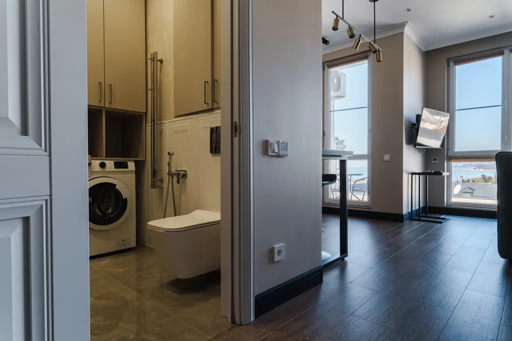 Квартира Квартира Уютная студия с видом на море в ЖК Касабланка — Адлер