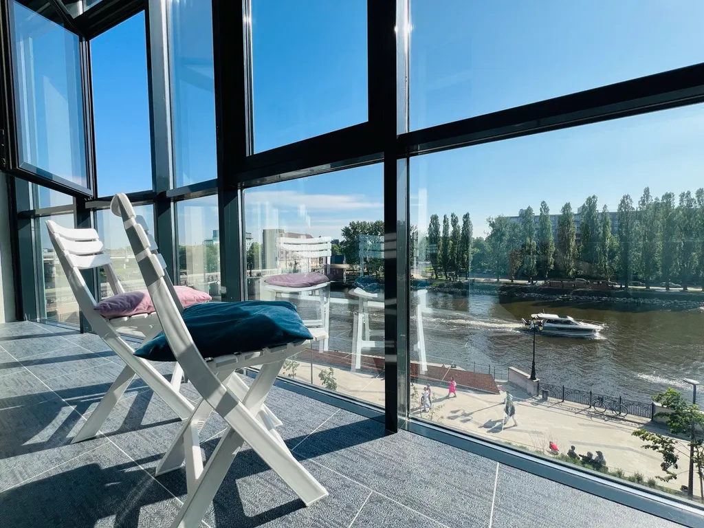 Квартира Квартира на Рыбной деревне с видом на реку Преголя — Калининград