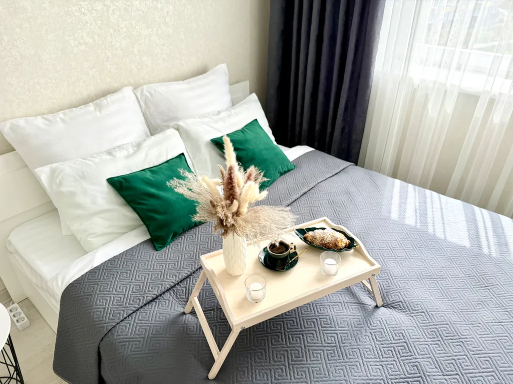 Квартира с видом на озеро