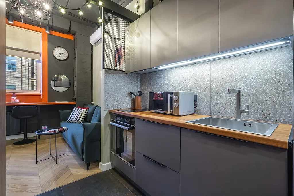 Квартира Квартира Апартамент Orange loft на Войковской рядом с ЦИТО Приорова — Москва