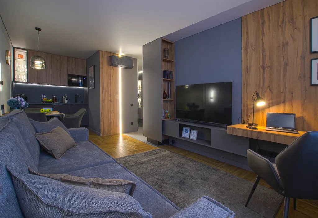 Квартира с видом на город