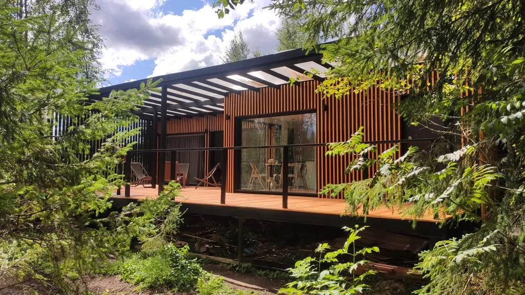 Lagom house - дом с панорамным видом в лес