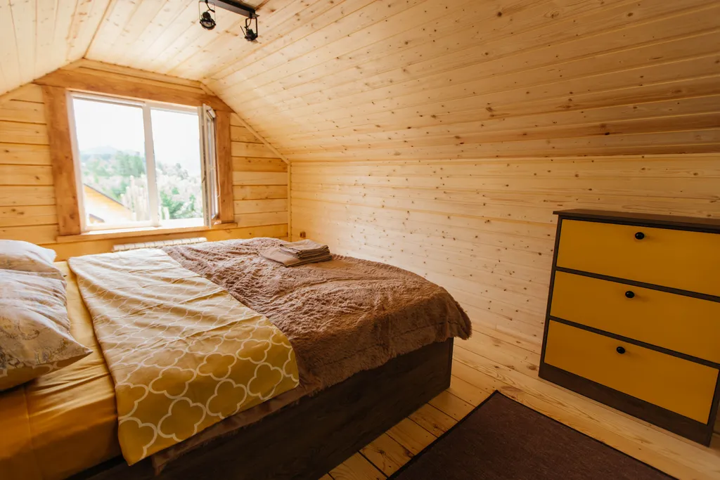 Домик в горах со всеми удобствами