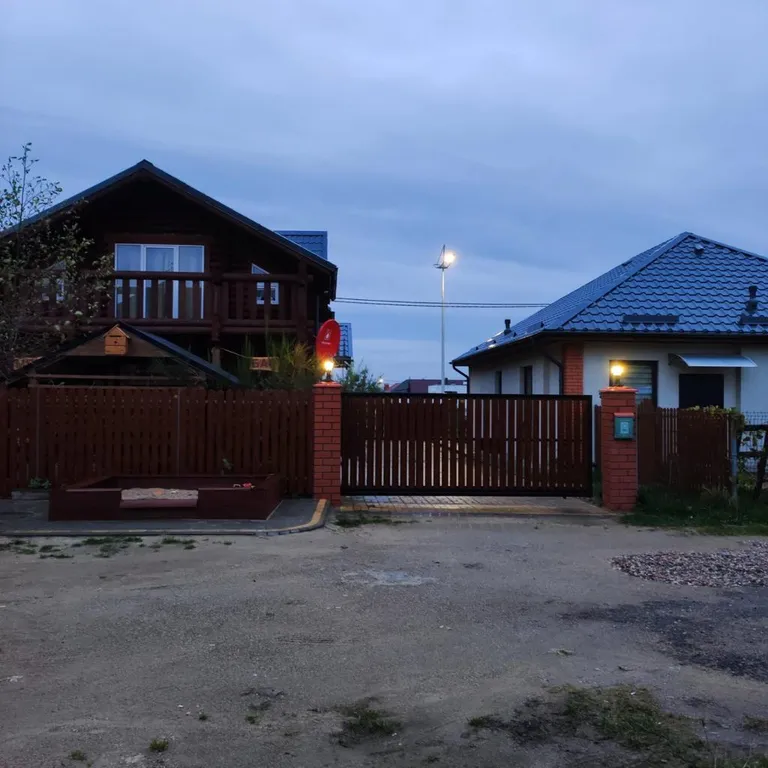 Экологический дом - сруб на побережье Балтийского моря