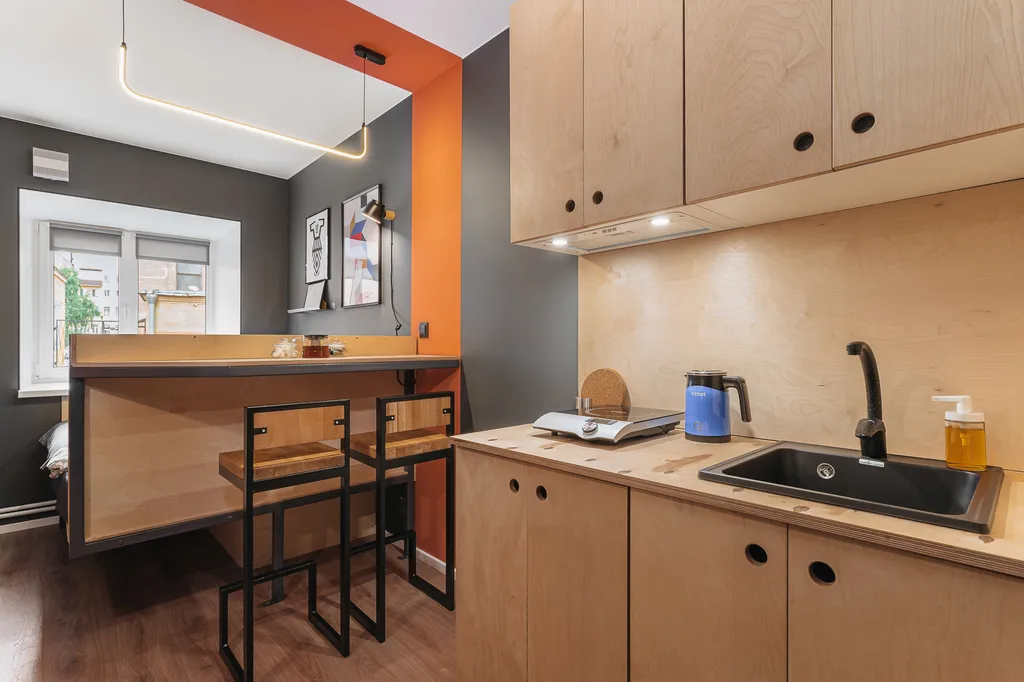 Квартира Квартира Смарт-студия у метро Лиговский проспект — Санкт-Петербург