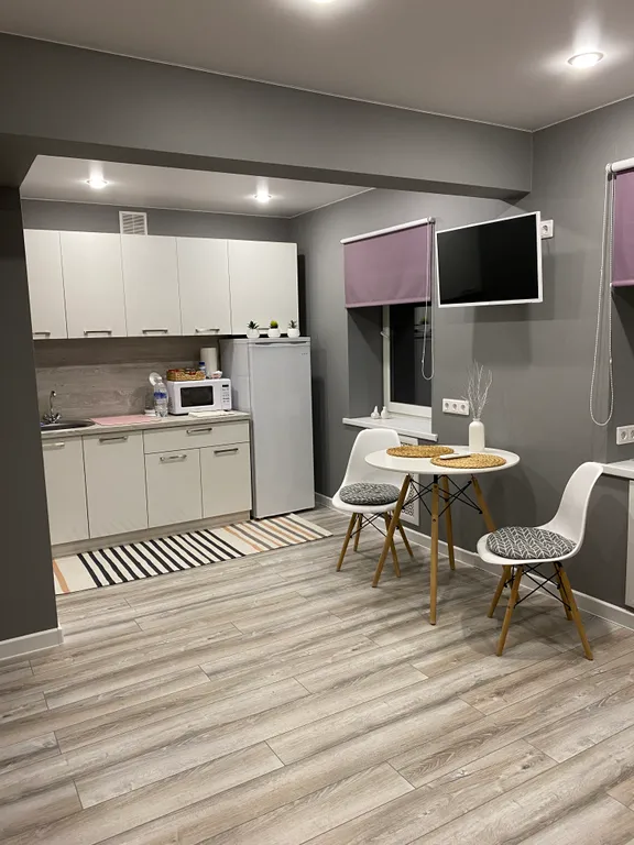 Уютная студия в стиле сканди