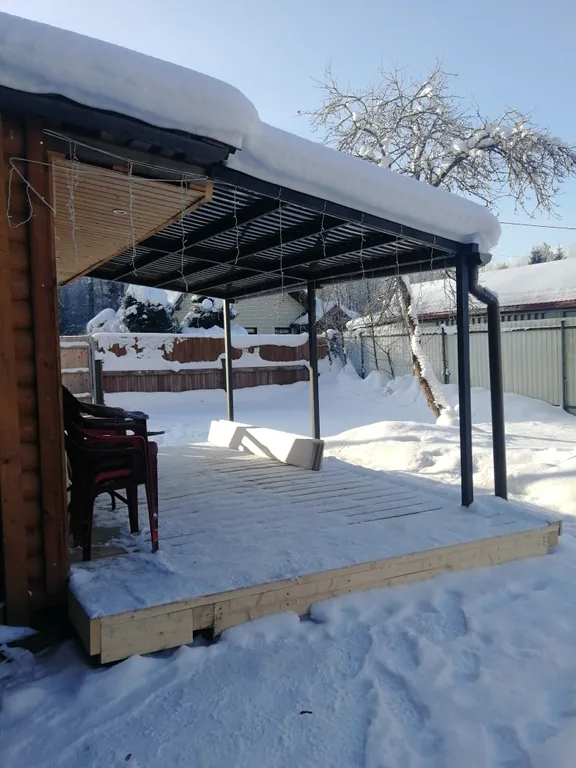 Дом с Сибирским банным чаном