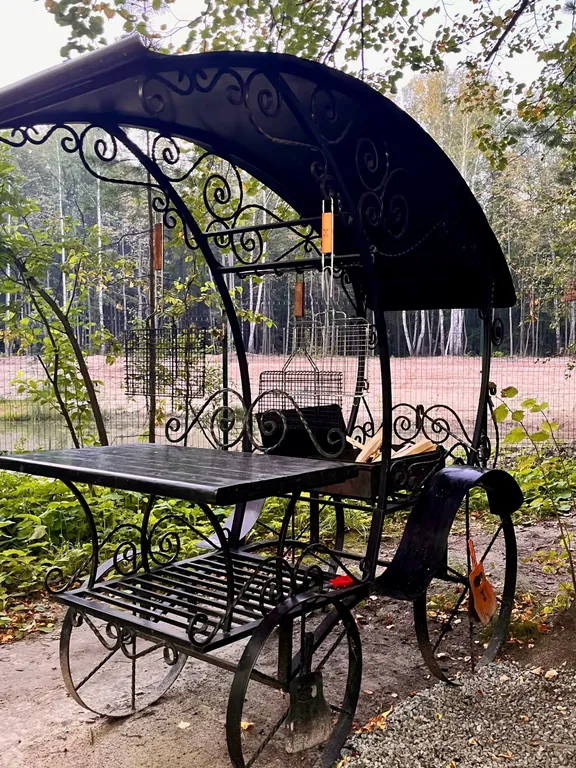 Домик в лесу с баней и чаном, A-frame Forest story