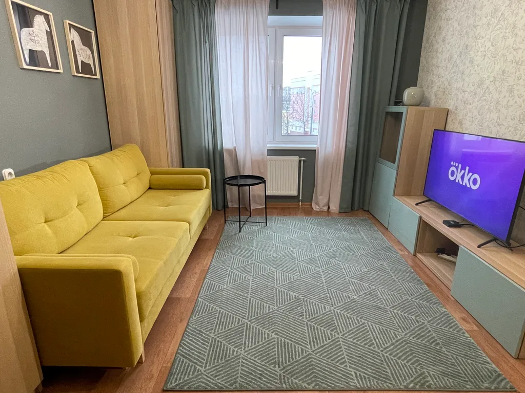 Квартира в новом доме, 5-7 минут от центра на авто