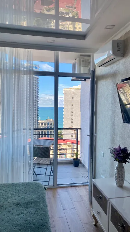 Уютная квартира-студия у моря для идеального отдыха круглый год