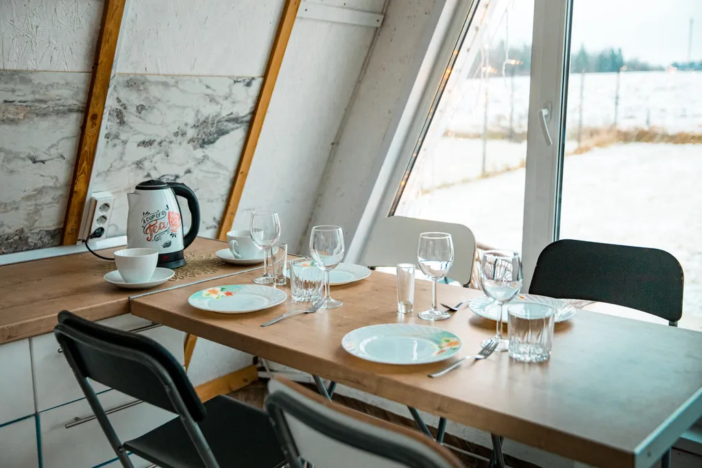 Дом с террасой и мангальной зоной для отдыха