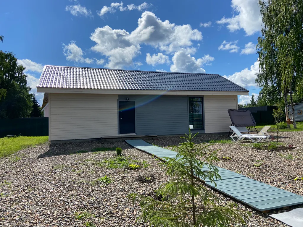 Дом с купелью на берегу Онежского озера