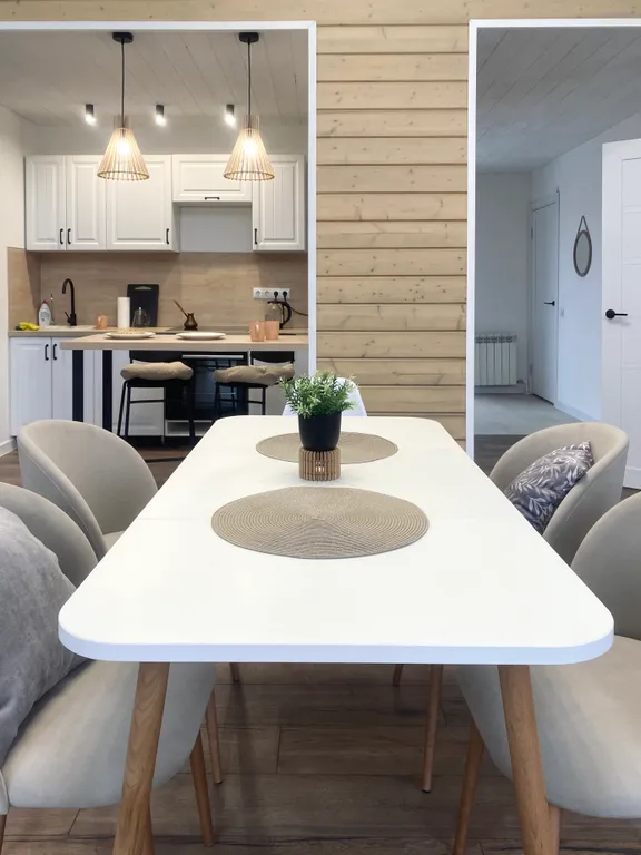 Тишина и релакс в новом уютном доме у леса