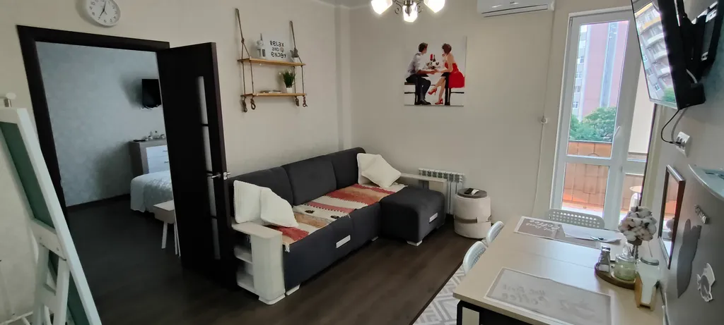 Квартира Уютная 1-комнатная квартира — Геленджик