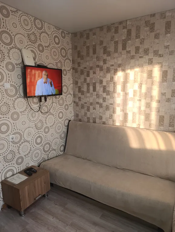 Уютная студия с видом на пруд