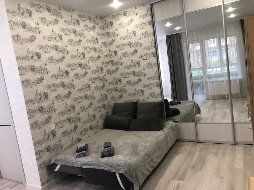 Уютная квартира с высокими потолками