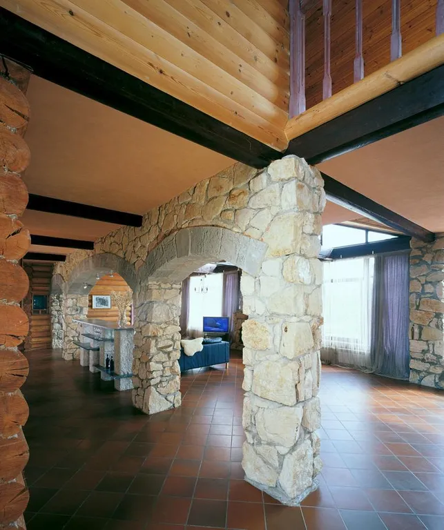 Коттедж с бассейном и сауной