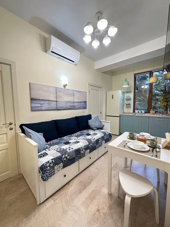 Уютная 3-х комнатная квартира с балконом и видом на горы