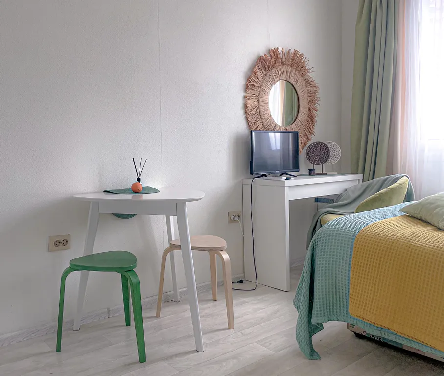 Студия для пары с видом на закат вблизи Сколково