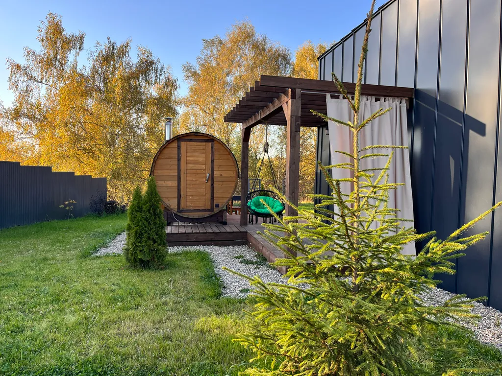 Дом с баней и купелью